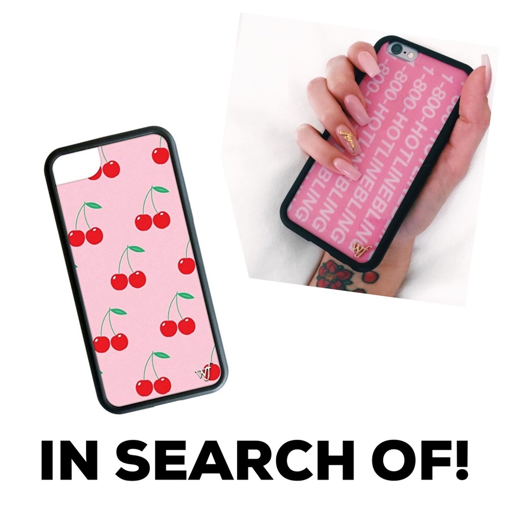 IN SEARCH!Of these two wild flower cases